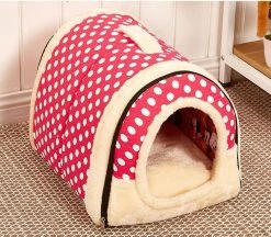 Unbranded 2023 - Pet Warm House - Confortable 2 En 1 Cat Portable House - Puppy Kennels Dog Caves Multifonction -nourriture pour chien boutique 308687172 max