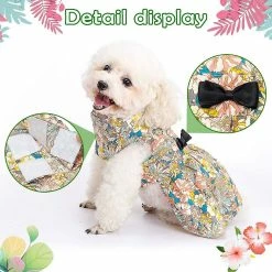 Yskaze Mignon Flower Girl Dog Dress Pet Clothes - Belle Jupe Pet Puppy Pleine De Motifs De Fleurs, Parfait Pour Le Port Quotidien, Les Vacances Et La Prise De Photos 6 Yskaze Mignon Flower Girl Dog Dress Pet Clothes - Belle Jupe Pet Puppy Pleine De Motifs De Fleurs, Parfait Pour Le Port Quotidien, Les Vacances Et La Prise De Photos -nourriture pour chien boutique 308814867 max