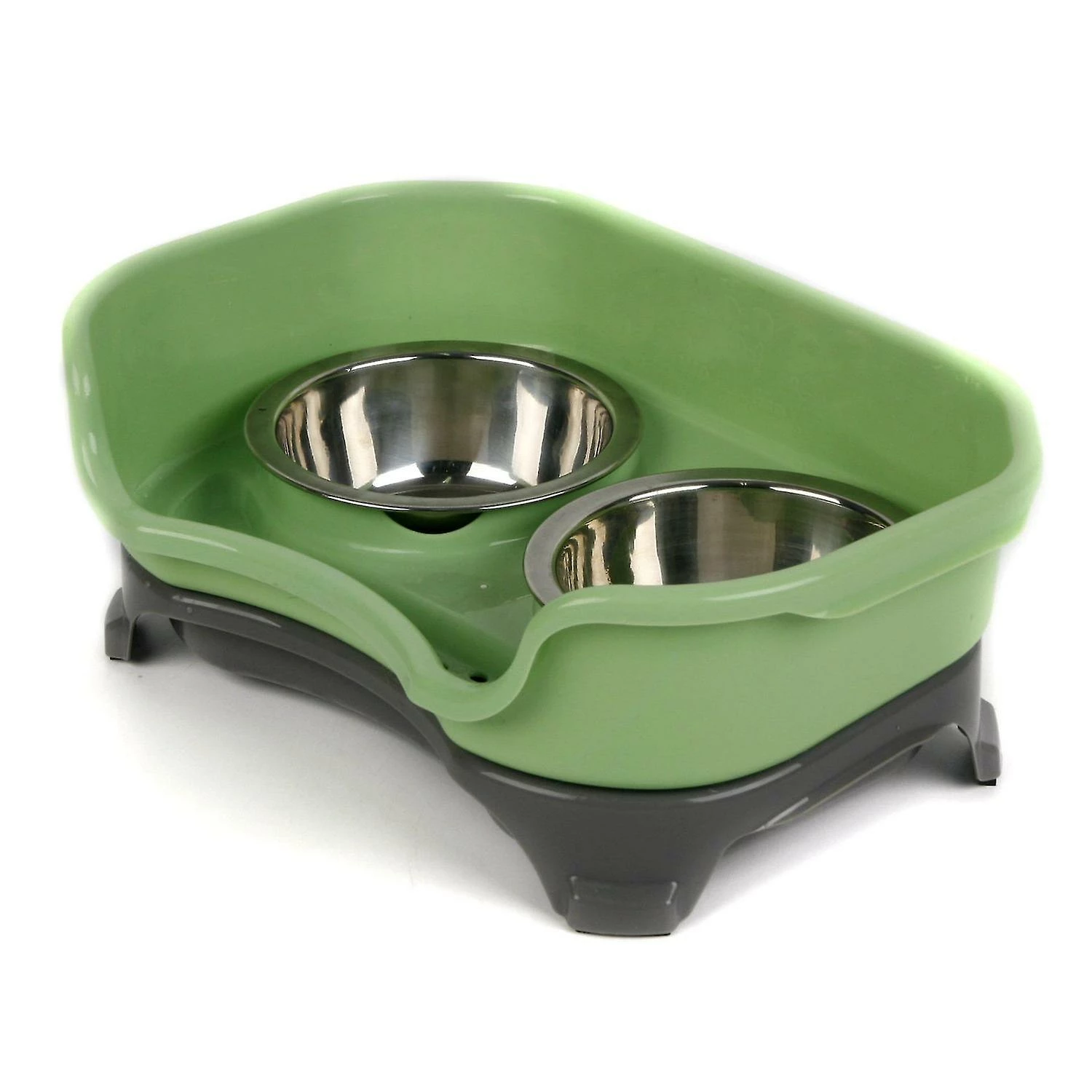 Unbranded Dog Bowl Cat Bowl Pet Cat Double Vasque Bol Anti-éclaboussures (Café) 5 Unbranded Dog Bowl Cat Bowl Pet Cat Double Vasque Bol Anti-éclaboussures (Café) – Image 5