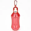 Unbranded 500ml Folding Travel Dog Water Bottle Distributeur D’eau Portable (rouge)