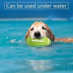 Unbranded Dog Toys Ball Pet Squeaky Toys Rubber Rugby Ball Interactif Et Trainning Chew Toys Fetch Toy Ball -nourriture pour chien boutique 312865905 max