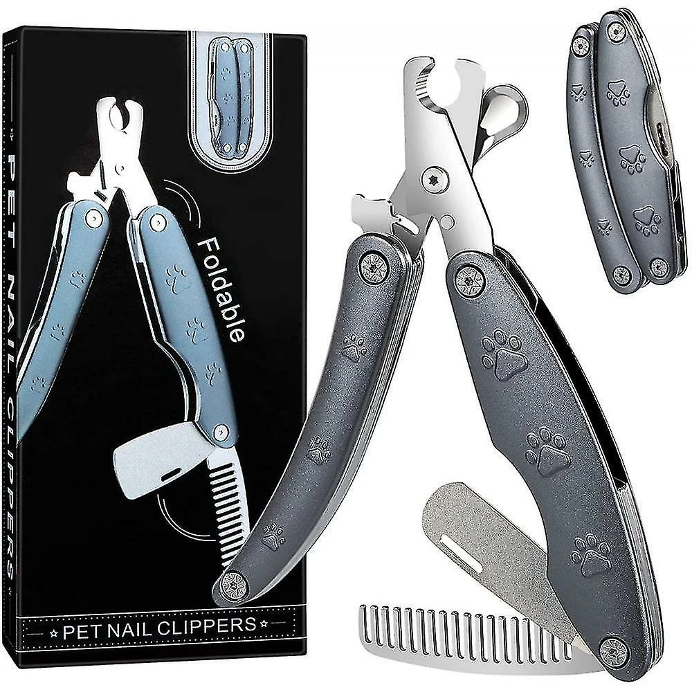 Unbranded Dog Nail Clippers Upgraded - 3 In 1 Foldable Dog Nail Safe Trimmers 1 Unbranded Dog Nail Clippers Upgraded - 3 In 1 Foldable Dog Nail Safe Trimmers