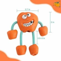 Unbranded Squeaky Indestructible Dog Chew Toy- Puzzle Interactif Iq Training Toys Natural Rubber Funny Shape -nourriture pour chien boutique 314814188 max