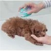 Unbranded Pet Bath Brush Dog Massage Brush Universal Bath Brush Cleaning Supplies Beauty(Vert)
