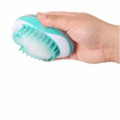Unbranded Pet Bath Brush Dog Massage Brush Universal Bath Brush Cleaning Supplies Beauty(Vert) -nourriture pour chien boutique 316898586 max