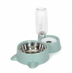 Unbranded Dog Cat Bowls Pet Distributeur Automatique D’eau Détachable Bol D’alimentation Pour Chiens (bleu)