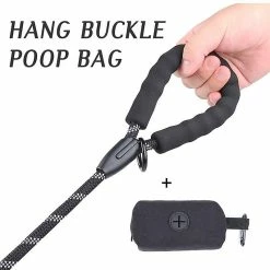 Unbranded Nylon Pet Dog Leashes Reflective Pet Chain Traction Rope Leads Dog Bag| Laisses -nourriture pour chien boutique 318015075 max