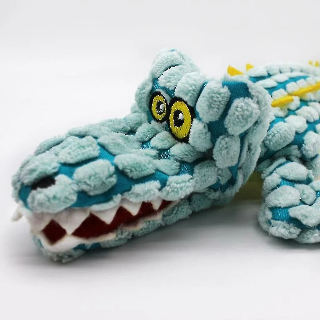 DEWENWILS Dww-dog Squeak Toys Interactive Unstuffed Alligator Peluche Chew Toy Réduire L’ennui 2 DEWENWILS Dww-dog Squeak Toys Interactive Unstuffed Alligator Peluche Chew Toy Réduire L’ennui – Image 2