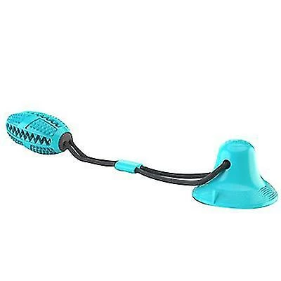 Unbranded Pet Dog Chew Molaire Dents Toy Ball Cleaner Ventouse (Bleu) 1 Unbranded Pet Dog Chew Molaire Dents Toy Ball Cleaner Ventouse (Bleu)