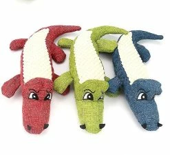 Unbranded Simulation Crocodile Vocal Dog Toy Toy Résistant Chien Jouet En Peluche (Vert) -nourriture pour chien boutique 318433333 max