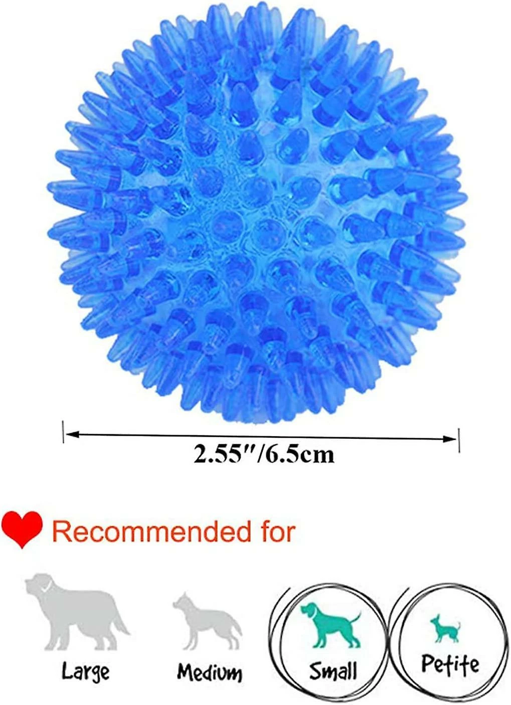 Yskaze 3/6 Pcs Pet Squeaky Chewing Balls, Dog Soft Stab Balls Nettoyage Des Dents Toys Balls, Pour Petit Moyen Grand Chien Chien Cat Toys, Bleu / Orange / Vert 1 Yskaze 3/6 Pcs Pet Squeaky Chewing Balls, Dog Soft Stab Balls Nettoyage Des Dents Toys Balls, Pour Petit Moyen Grand Chien Chien Cat Toys, Bleu / Orange / Vert