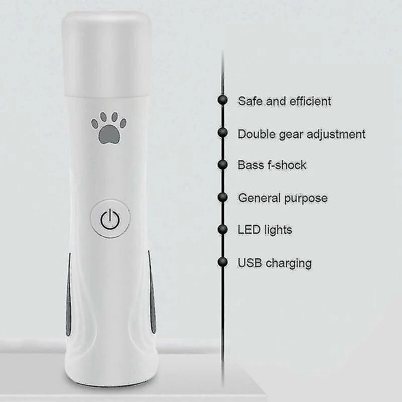 Unbranded LED Pet Dog Nail Grinder Et Clippers 3-Speed Rechargeable Électrique Pet Nail Trimmer 2 Unbranded LED Pet Dog Nail Grinder Et Clippers 3-Speed Rechargeable Électrique Pet Nail Trimmer – Image 2