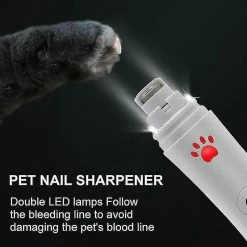 Unbranded LED Pet Dog Nail Grinder Et Clippers 3-Speed Rechargeable Électrique Pet Nail Trimmer 8 Unbranded LED Pet Dog Nail Grinder Et Clippers 3-Speed Rechargeable Électrique Pet Nail Trimmer -nourriture pour chien boutique 330471927 max