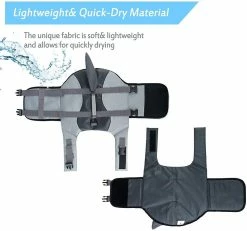 Unbranded Pet Dog Safety Swimsuit Dog Life Jacket Ripstop Dog Lifesaver Shark Vests Avec Poignée De Sauvetage Pour Piscine Beach Boating 9 Unbranded Pet Dog Safety Swimsuit Dog Life Jacket Ripstop Dog Lifesaver Shark Vests Avec Poignée De Sauvetage Pour Piscine Beach Boating -nourriture pour chien boutique 335390536 max