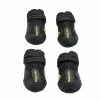 Toyvian 4pcs Hiver Chien De Compagnie Chiot Casual Anti-slip Snow Boots Warm Dog Shoes Taille 3 (noir)