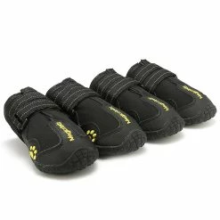 Toyvian 4pcs Hiver Chien De Compagnie Chiot Casual Anti-slip Snow Boots Warm Dog Shoes Taille 3 (noir) -nourriture pour chien boutique 335938618 max