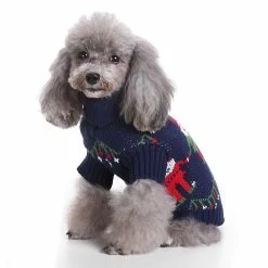 WOSAWE Fong Fong Dog Sweater, Hiver Chaud Dog Sweater Vêtements Pet Coat Vêtements Puppy Sweater Pull Small And Medium Size Dog Pet Sweater -nourriture pour chien boutique 337890666 max
