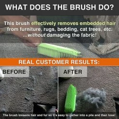 WOSAWE Fong Fong Dog Hair Remover - Pet Fur And Lint Remover Pour Meubles, Intérieurs De Voiture, Tapis, Tapis -nourriture pour chien boutique 337891667 max