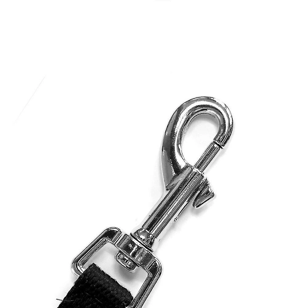 WOSAWE 30 Pieds Cotton Web Dog Training Lead, Noir 3 WOSAWE 30 Pieds Cotton Web Dog Training Lead, Noir â Image 3