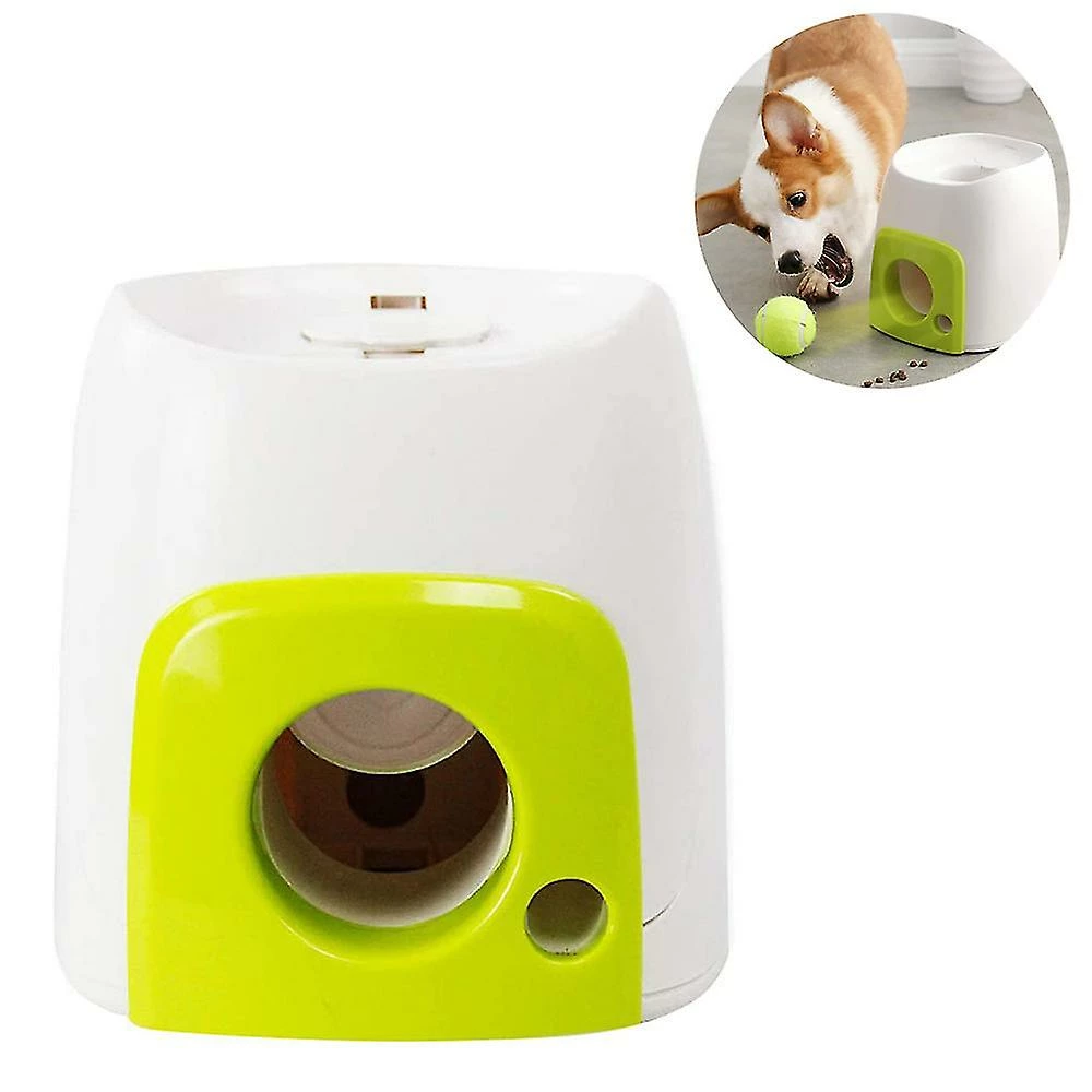 WOSAWE Simple / Double Trou Voiture Pet Dog Ball Launcher Tennis Food Reward Machine Launcher Dog Interactive Toy Treatment Slow Feeder Toy Convient Aux Chats Et D 2 WOSAWE Simple / Double Trou Voiture Pet Dog Ball Launcher Tennis Food Reward Machine Launcher Dog Interactive Toy Treatment Slow Feeder Toy Convient Aux Chats Et D – Image 2