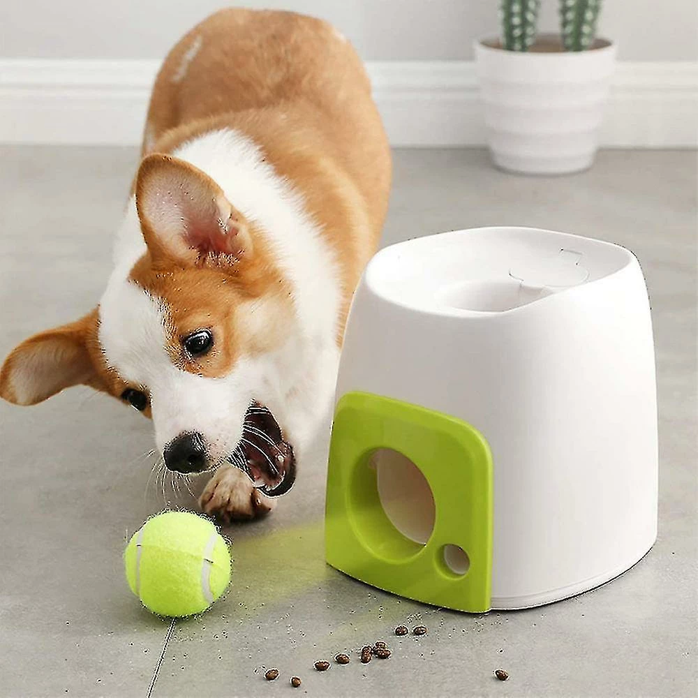 WOSAWE Simple / Double Trou Voiture Pet Dog Ball Launcher Tennis Food Reward Machine Launcher Dog Interactive Toy Treatment Slow Feeder Toy Convient Aux Chats Et D 3 WOSAWE Simple / Double Trou Voiture Pet Dog Ball Launcher Tennis Food Reward Machine Launcher Dog Interactive Toy Treatment Slow Feeder Toy Convient Aux Chats Et D – Image 3
