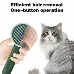 Unbranded Pet Dog Brush Stérilisation UV Pet Hair Remover Insect Removal Cat Brush (blanc) -nourriture pour chien boutique 354480735 max