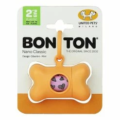 Pet Bag Distributeur United Pets Bon Ton Nano Classic Dog Orange Plastique Recyclé (6 X 3 X 4 Cm) -nourriture pour chien boutique 359498249 max