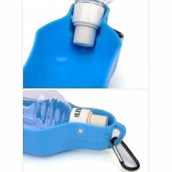 500ml Folding Travel Dog Water Bottle Distributeur D’eau Portable (bleu) - Ssxjv -nourriture pour chien boutique 360329369 max