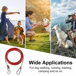 Yskaze Pet Heavy Duty Reflective Dog Leash Lead Runner Pour Chiens -nourriture pour chien boutique 360452522 max