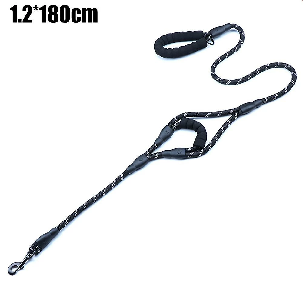 Yskaze Dog Leash Traffic Rembourré Deux Poignées, Fils Réfléchissants Pour La Formation à La Sécurité De Contrôle Pour Les Chiens 2 Yskaze Dog Leash Traffic Rembourré Deux Poignées, Fils Réfléchissants Pour La Formation à La Sécurité De Contrôle Pour Les Chiens – Image 2