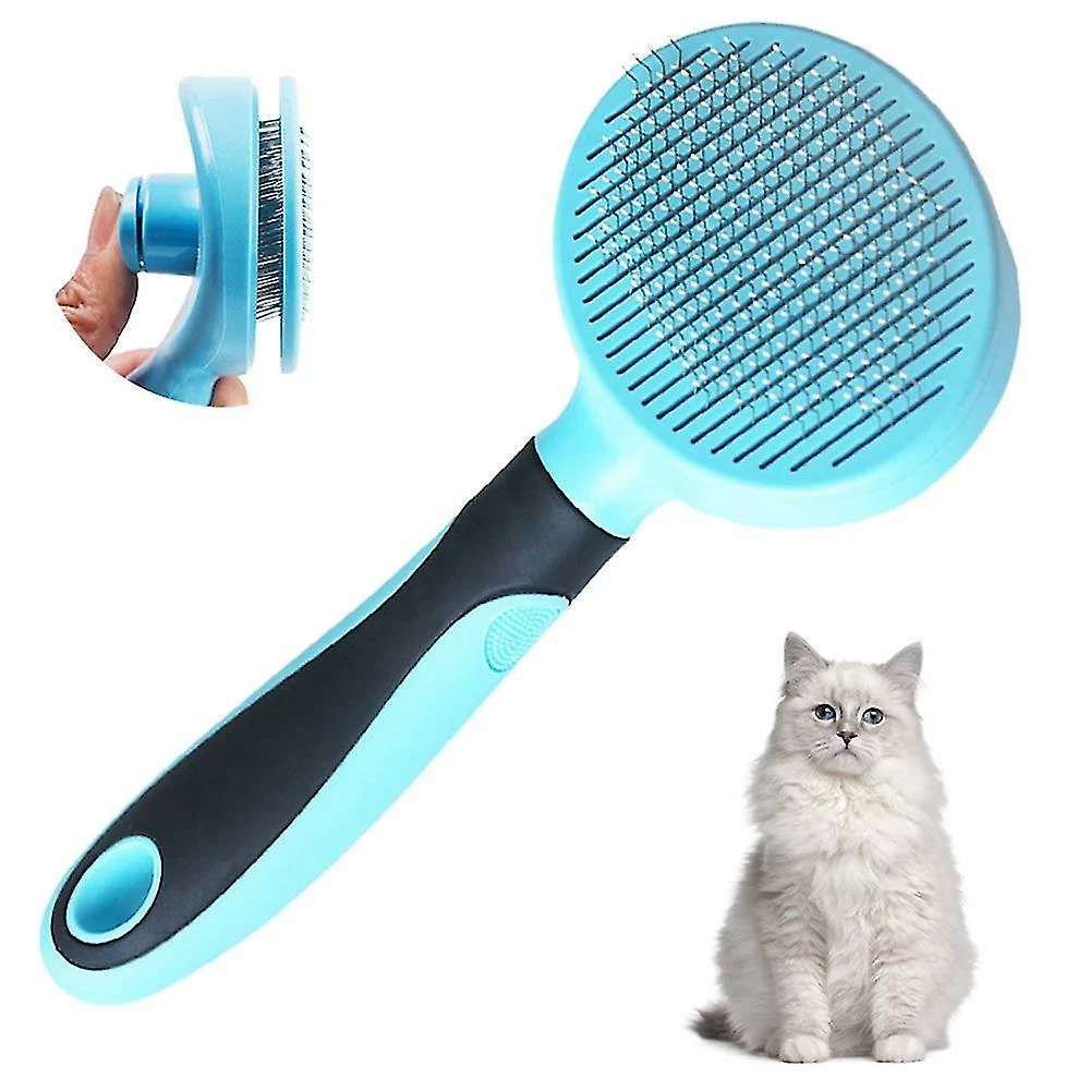 Unbranded Cat Brush Soft Dog Grooming Tool Supprime Le Sous-poil Lâche Autonettoyant 1 Unbranded Cat Brush Soft Dog Grooming Tool Supprime Le Sous-poil Lâche Autonettoyant