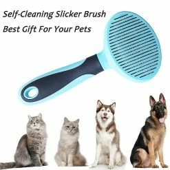 Unbranded Cat Brush Soft Dog Grooming Tool Supprime Le Sous-poil Lâche Autonettoyant 7 Unbranded Cat Brush Soft Dog Grooming Tool Supprime Le Sous-poil Lâche Autonettoyant -nourriture pour chien boutique 360558387 max