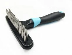 Unbranded Dog Rake Deshedding Dematting Brush Comb - Râteau De Sous-poil Pour Chiens