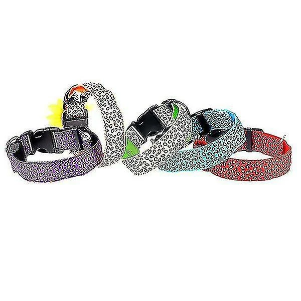 Beitong Leopard Led Réglable, Nuit Sécurité Nylon Lumineux Pet Dog Collier Orange-m37-46cm Aespa 1 Beitong Leopard Led Réglable, Nuit Sécurité Nylon Lumineux Pet Dog Collier Orange-m37-46cm Aespa