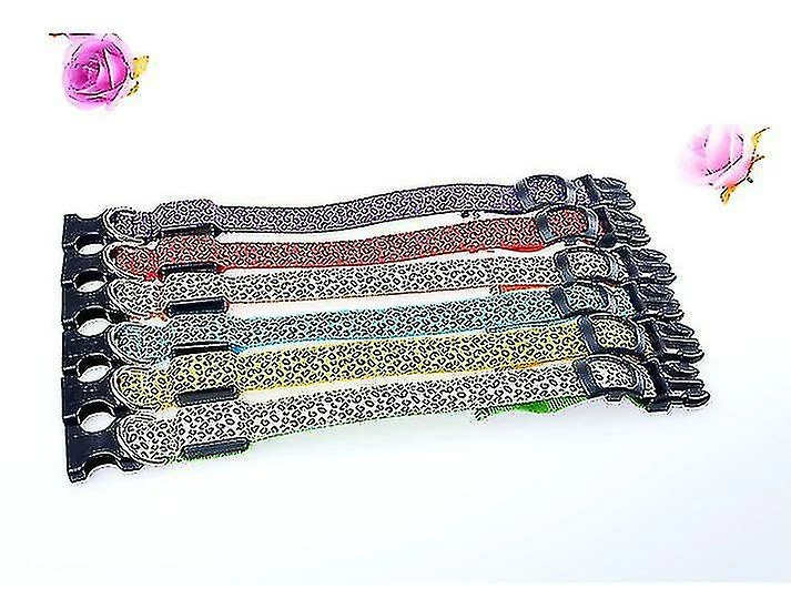Beitong Leopard Led Réglable, Nuit Sécurité Nylon Lumineux Pet Dog Collier Orange-m37-46cm Aespa 2 Beitong Leopard Led Réglable, Nuit Sécurité Nylon Lumineux Pet Dog Collier Orange-m37-46cm Aespa – Image 2