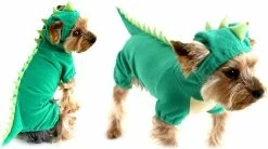 Phwj Dog Dinosaur Design Costume Green Pet Clothes Pour Medium & Large Dog Pet Dog Halloween Dinosaur Costume (1 Pack, Xl) -nourriture pour chien boutique 366508137 max