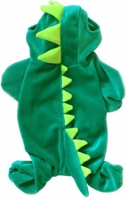 Phwj Dog Dinosaur Design Costume Green Pet Clothes Pour Medium & Large Dog Pet Dog Halloween Dinosaur Costume (1 Pack, Xl) -nourriture pour chien boutique 366508147 max