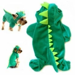 Phwj Dog Dinosaur Design Costume Green Pet Clothes Pour Medium & Large Dog Pet Dog Halloween Dinosaur Costume (1 Pack, Xl) -nourriture pour chien boutique 366508157 max