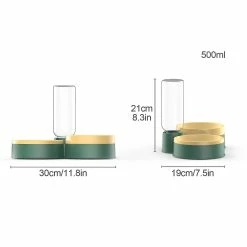 Rtopr Pet Cat Double Bowl Round Feeder Dog Bol D’alimentation Automatique Et Distributeur D’eau 7 Rtopr Pet Cat Double Bowl Round Feeder Dog Bol D’alimentation Automatique Et Distributeur D’eau -nourriture pour chien boutique 368603529 max