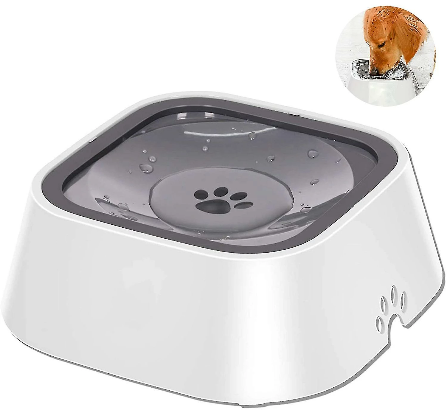 Unbranded Dog Bowl Dog Water Bowl No-spill Pet Water Bowl Slow Water Feeder Dog Bowl No-slip Pet Water Dispenser Feeder Bowl Pour Chiens Et Chats 3 Unbranded Dog Bowl Dog Water Bowl No-spill Pet Water Bowl Slow Water Feeder Dog Bowl No-slip Pet Water Dispenser Feeder Bowl Pour Chiens Et Chats – Image 3