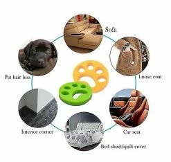Unbranded 10pcs Hair Remover Machine à Laver Cat Dog Fur Catcher Réutilisable -nourriture pour chien boutique 372649343 max