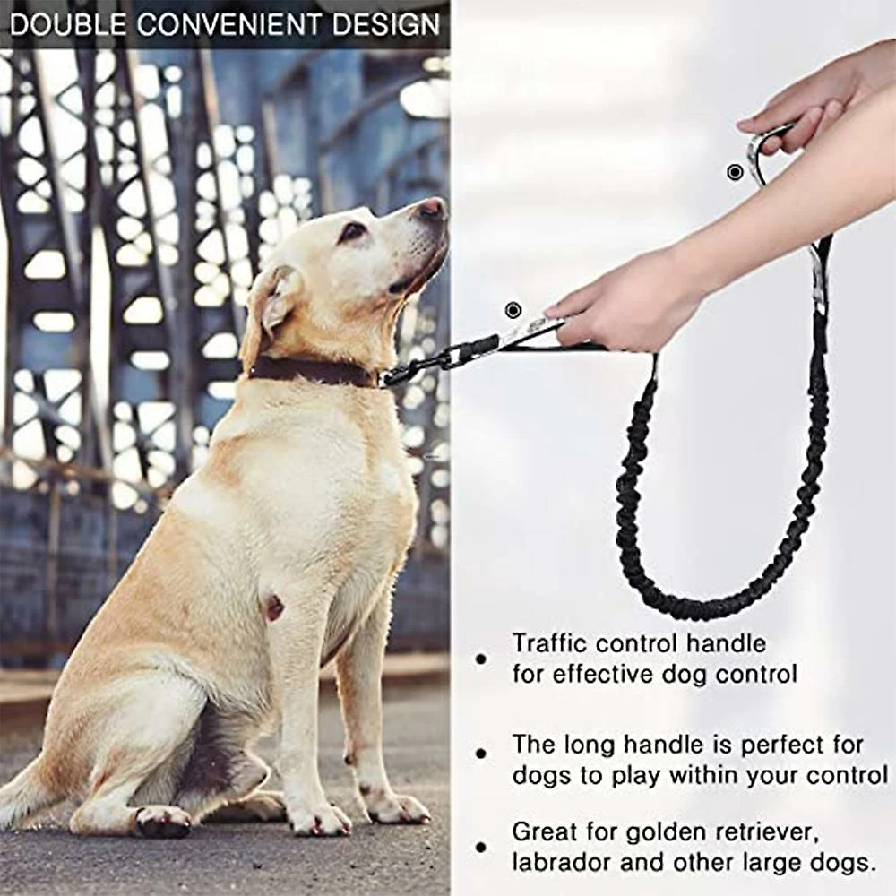 Ksalfye Dog Leash Traffic Rembourré Deux Poignées D’impression, Laisses Réfléchissantes Pour La Formation à La Sécurité De Contrôle 4 Ksalfye Dog Leash Traffic Rembourré Deux Poignées D’impression, Laisses Réfléchissantes Pour La Formation à La Sécurité De Contrôle – Image 4