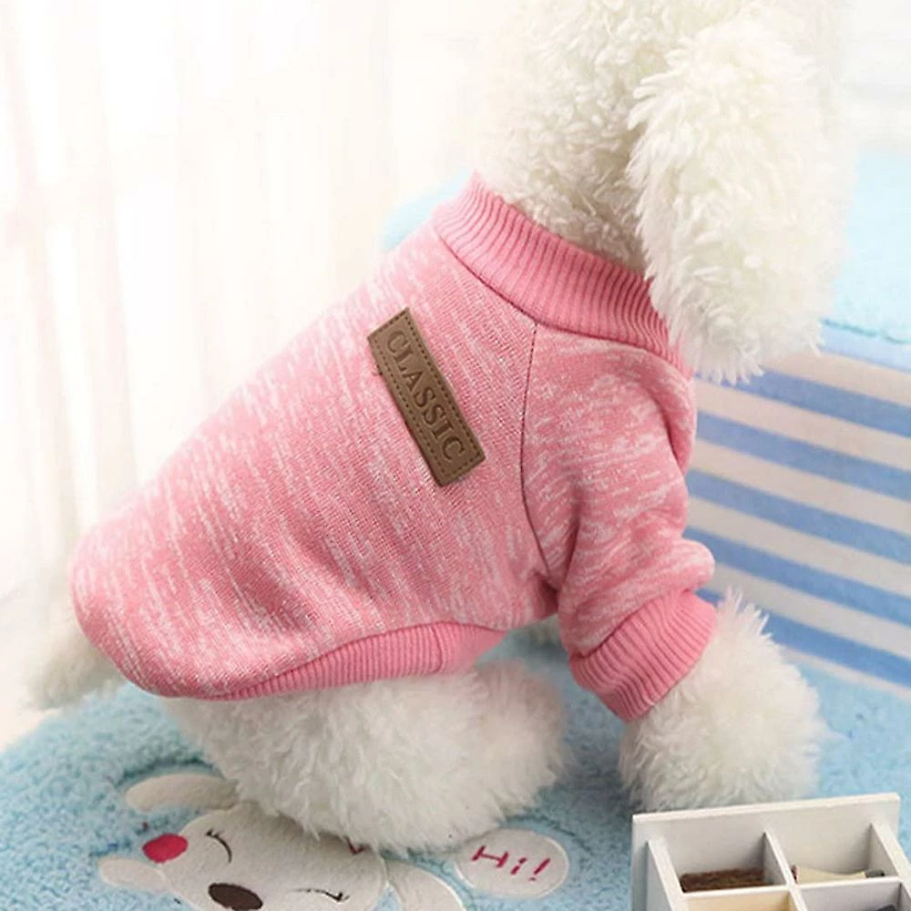 Yskaze Pet Dog Classic Knitwear Coat Doux Épaississement Warm Pup Chiens Chemise Hiver Pet Dog Vêtements Chiot Customes Vêtements Pour Petits Chiens 4 Yskaze Pet Dog Classic Knitwear Coat Doux Épaississement Warm Pup Chiens Chemise Hiver Pet Dog Vêtements Chiot Customes Vêtements Pour Petits Chiens – Image 4