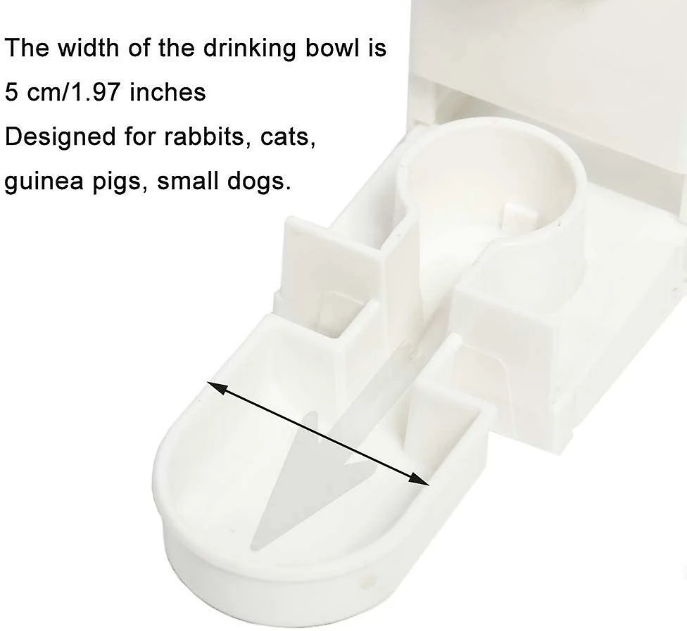 Ksalfye Pet Rabbit Dog Distributeur D’eau Buveur Suspendu Pour Cochon D’Inde Bouteille Cochon D’Inde Furet Lapin Nain 3 Ksalfye Pet Rabbit Dog Distributeur D’eau Buveur Suspendu Pour Cochon D’Inde Bouteille Cochon D’Inde Furet Lapin Nain – Image 3