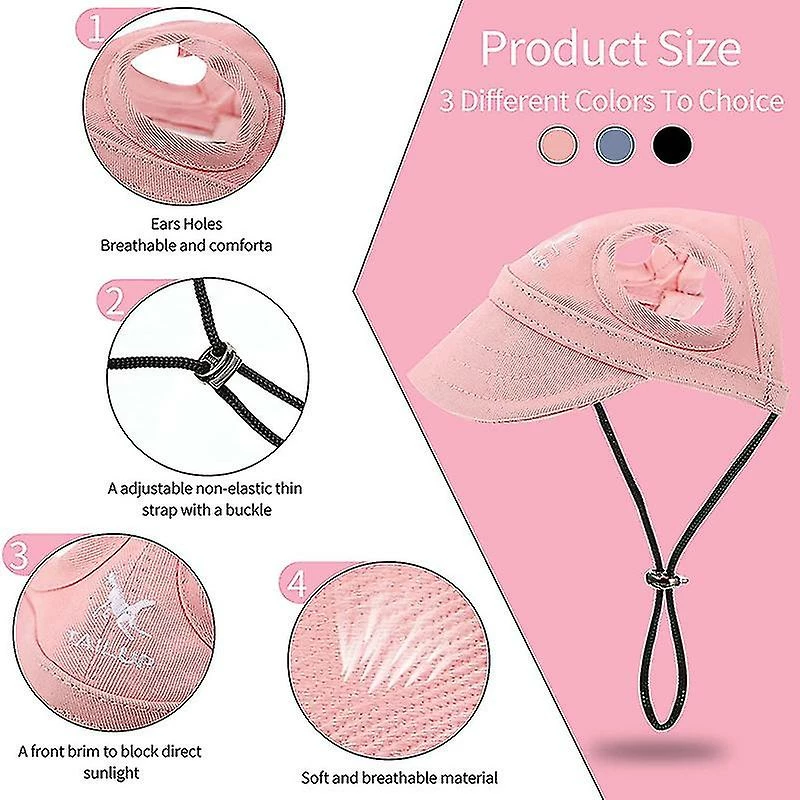 Unbranded Pet Cat Caps Puppy Summer Solid Oxford Cap Dog Baseball Visor Hat Outdoor Sun Bonnet Cap Chihuahua Pet Accessoires 3 Unbranded Pet Cat Caps Puppy Summer Solid Oxford Cap Dog Baseball Visor Hat Outdoor Sun Bonnet Cap Chihuahua Pet Accessoires – Image 3