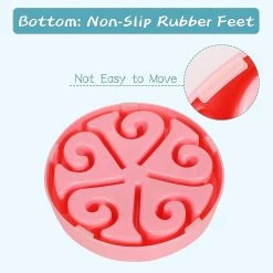 WOSAWE Slow Feeder Dog Bowl Antidérapant Non Toxique Fun Healthy Feeder No Choking Dog Food Water Bowl Pour Grands Moyens Petits Chiens Pet Couleur Noire 8 WOSAWE Slow Feeder Dog Bowl Antidérapant Non Toxique Fun Healthy Feeder No Choking Dog Food Water Bowl Pour Grands Moyens Petits Chiens Pet Couleur Noire -nourriture pour chien boutique 388635675 max