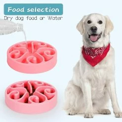 WOSAWE Slow Feeder Dog Bowl Antidérapant Non Toxique Fun Healthy Feeder No Choking Dog Food Water Bowl Pour Grands Moyens Petits Chiens Pet Couleur Noire 9 WOSAWE Slow Feeder Dog Bowl Antidérapant Non Toxique Fun Healthy Feeder No Choking Dog Food Water Bowl Pour Grands Moyens Petits Chiens Pet Couleur Noire -nourriture pour chien boutique 388636341 max