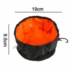 Unbranded 2pcs Imperméable à L’eau Voyage Dog Bowls Pet Bowls Bols Pliables -nourriture pour chien boutique 388800069 max