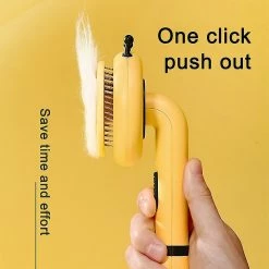 Rtopr Bee Shape Massage Peigne Cat Dog Slicker Brosse De Toilettage Pour L’enlèvement De La Fourrure D’animal De Compagnie Sous-poil -nourriture pour chien boutique 392854294 max