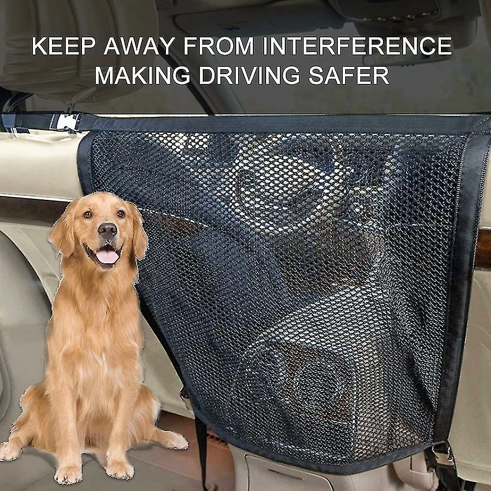 Unbranded Filet De Sécurité De Voiture Pet Universal Car Fence Dog Car Barrier Car Dog Net Barrier Barrière De Siège Avant 3 Unbranded Filet De Sécurité De Voiture Pet Universal Car Fence Dog Car Barrier Car Dog Net Barrier Barrière De Siège Avant – Image 3